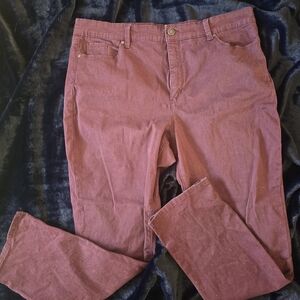 Maurices Burgundy Pants